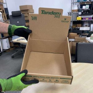 Cajas Expositoras 30x30x24 IMPRESION FLEXOGRAFIA