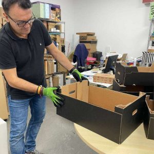 Cajas para frutas y Verduras MONTADAS 60x40x24 para 20 kg