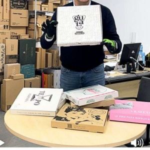 cajas de pizzas 30x30x4 personalizadas