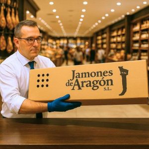 Cajas Jamoneras ESTUCHE ESTANDAR SIMULACIÓN MADERA