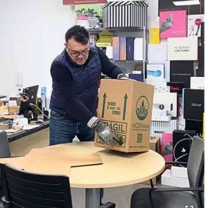 cajas para flores y plantas personalizada