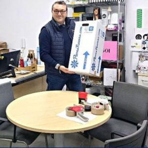 cajas para flores y plantas. Especiales para envíos por mensajería