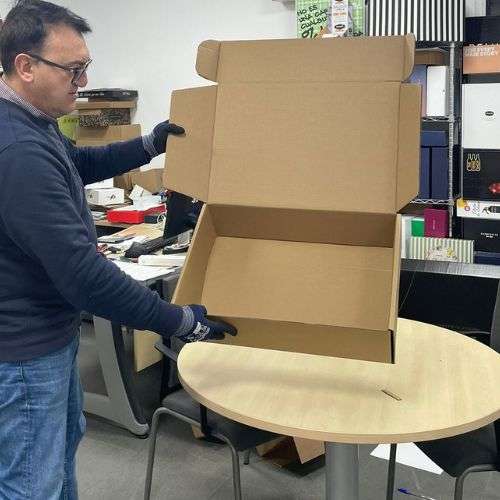 cajas para ramos de flores y plantas 59x39x15