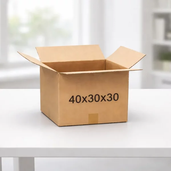Cajas de Cartón 40x30x30 CANAL DOBLE Y SENCILLO