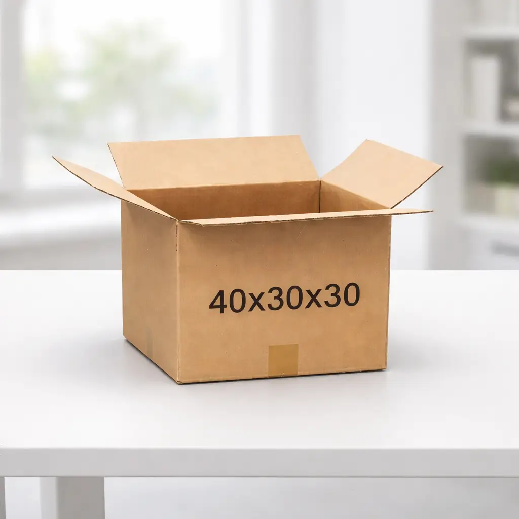 Cajas de Cartón 40x30x30 CANAL DOBLE Y SENCILLO