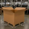 Contenedores de Cartón 120x100x80 ALTA RESISTENCIA para palet americano